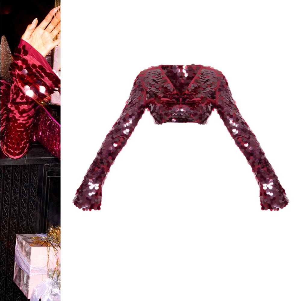 Never Worn Pretty Little Thing Sequin Top